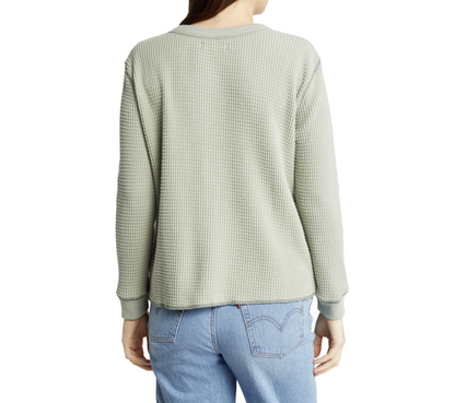 Madewell waffle long sleeve (M)