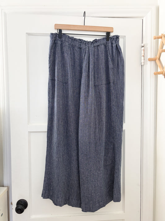 Striped Easy Pants (L/XL)