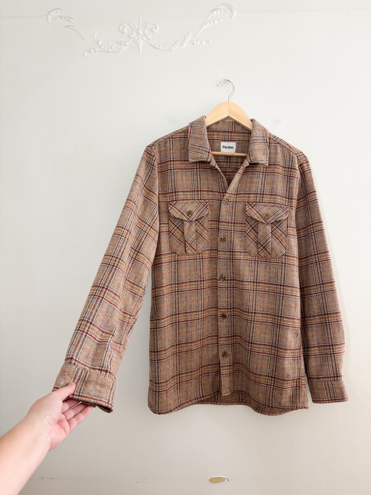 Rhythm Plaid Flannel (M)