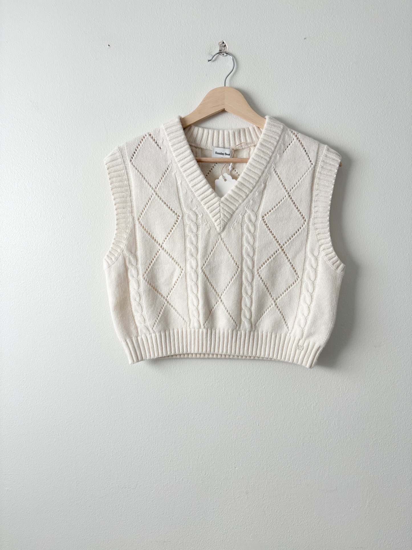 NWT Sunday Best Winston sweater vest