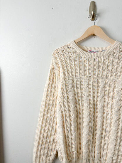 Vintage Cable Knit Sweater