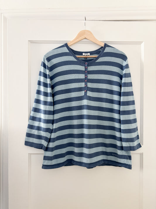 Vintage Izod Striped Top (M/L)