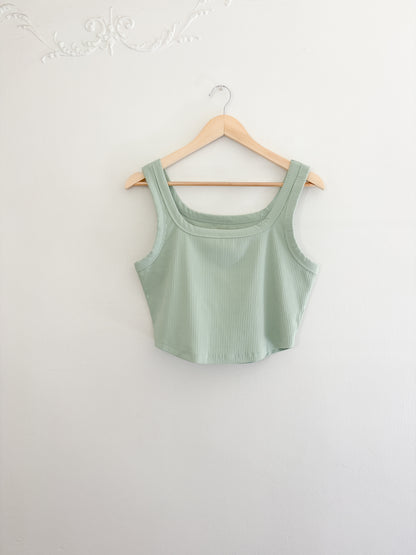 Madewell Ribbed Tank Top (L)