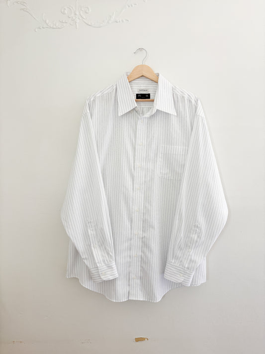 Blue Striped Button Down