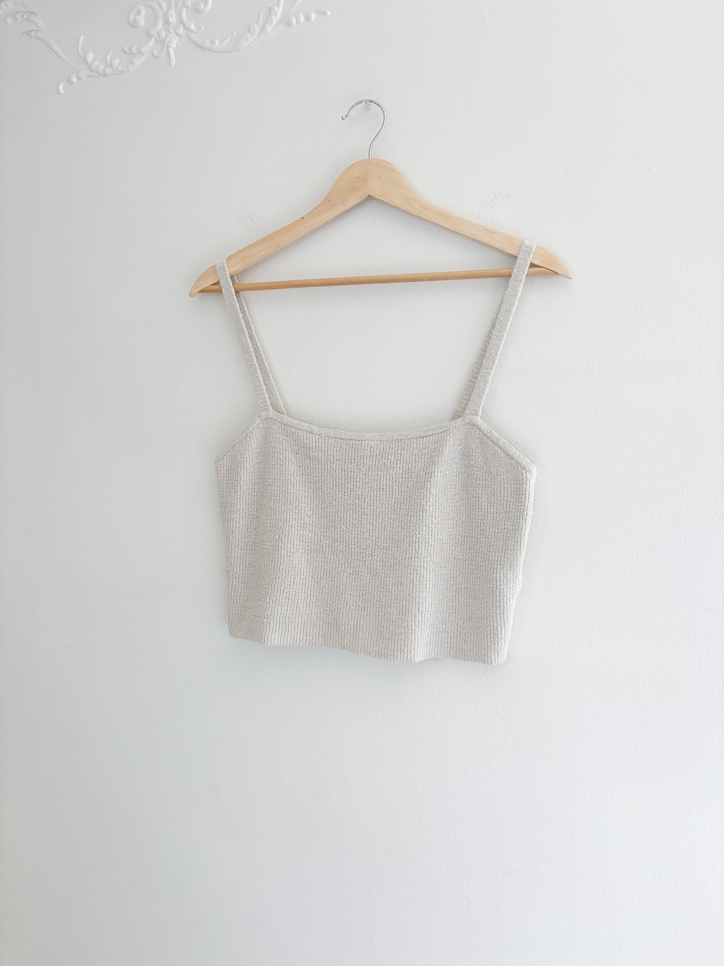 Madewell Knit Cropped Tank top (S/M)