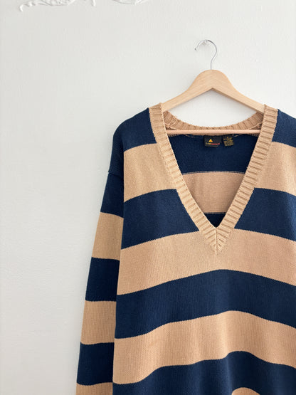 Vintage Liz Claiborne Striped Sweater (M)