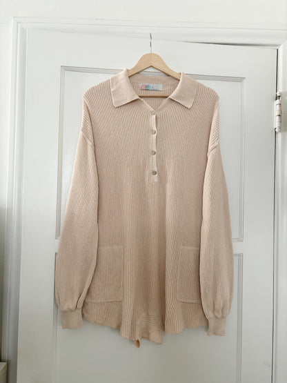 Free People Picnic Sweater Romper (XS)