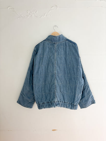 Free People Denim Dolman Jacket (L)