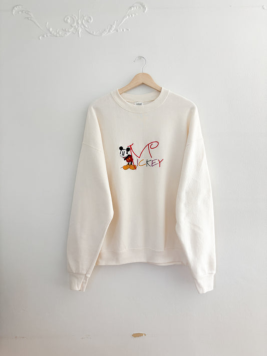 Vintage Mickey Crewneck (XL)