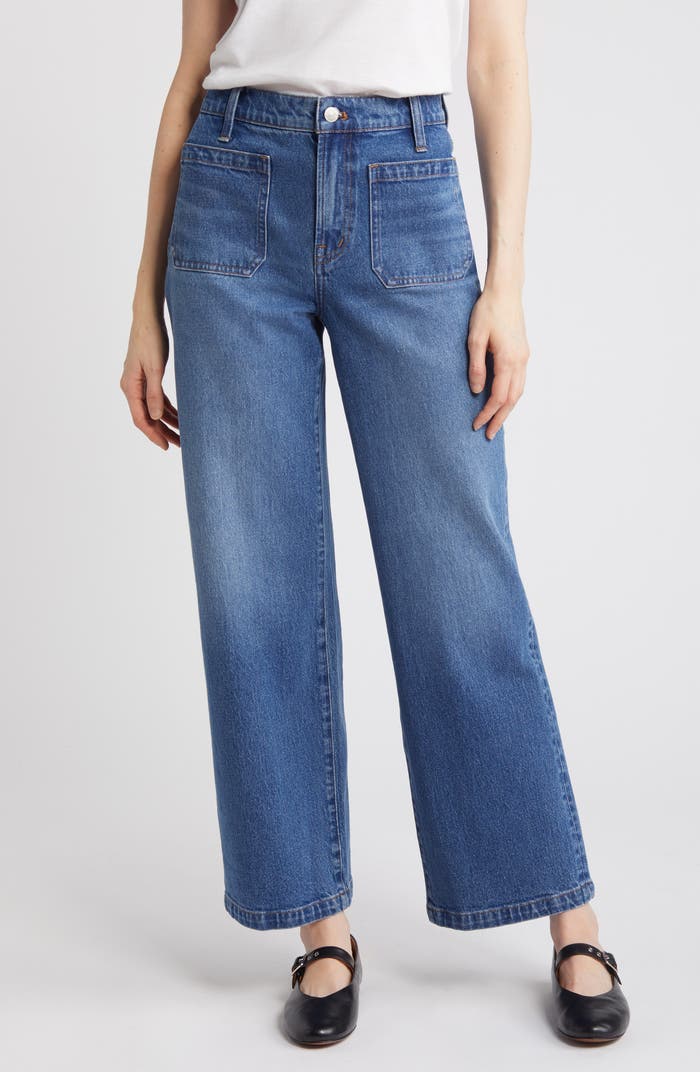 Madewell Perfect Vintage Wide Leg Jeans (33)