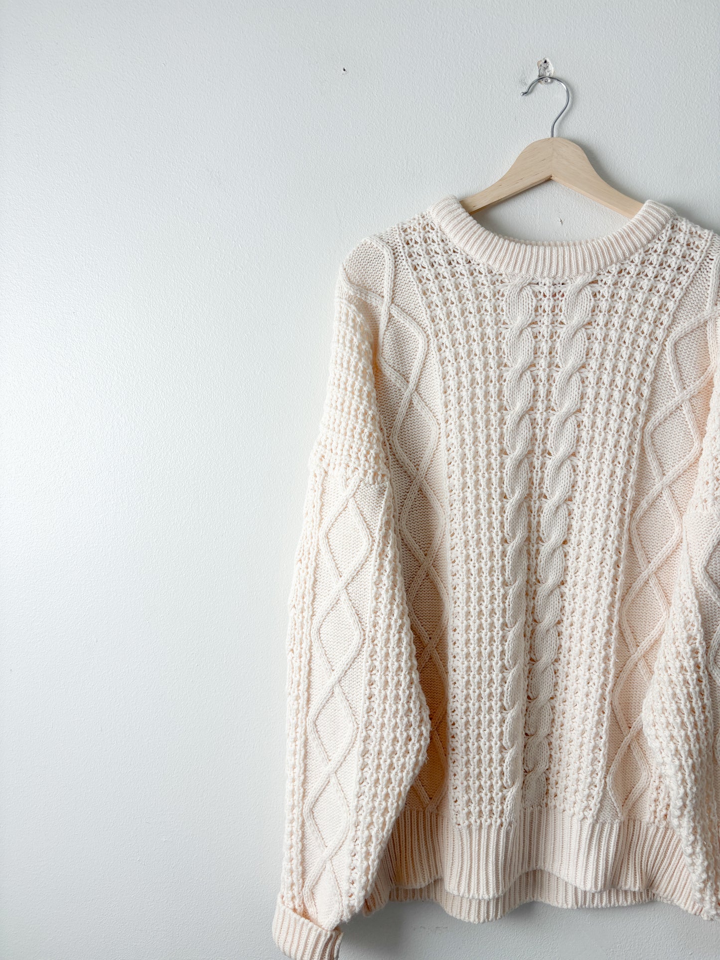Vintage Cableknit Sweater