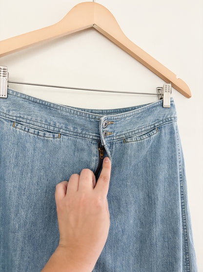 Vintage Liz Claiborne Denim Skirt (26/27”)