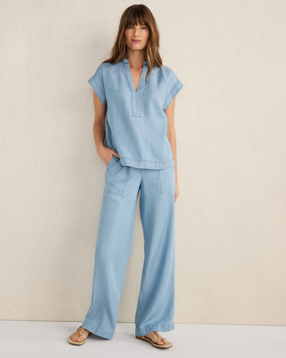 Haven Easy Chambray Pants (XL)