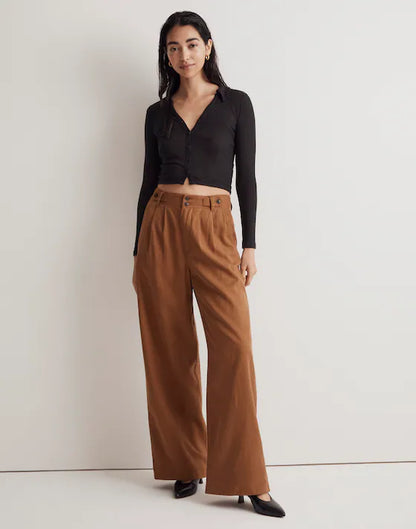 Madewell Harlow Wide Leg Trousers (30”)