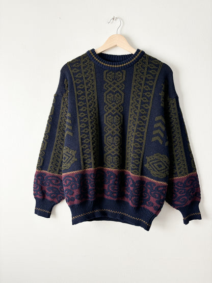 Vintage Patterned Knit