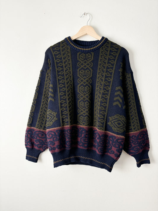 Vintage Patterned Knit