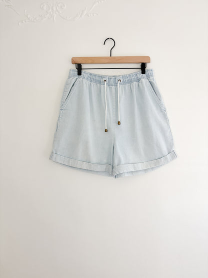 Vintage Denim Easy Shorts