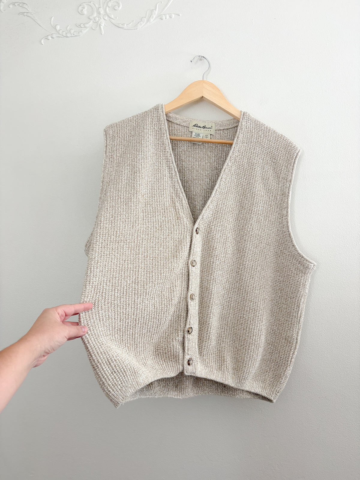 Vintage Eddie Bauer Sweater Vest (L)