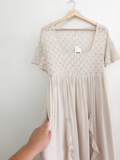 NWT Free People Bring The Romance Maxi Dress (S)