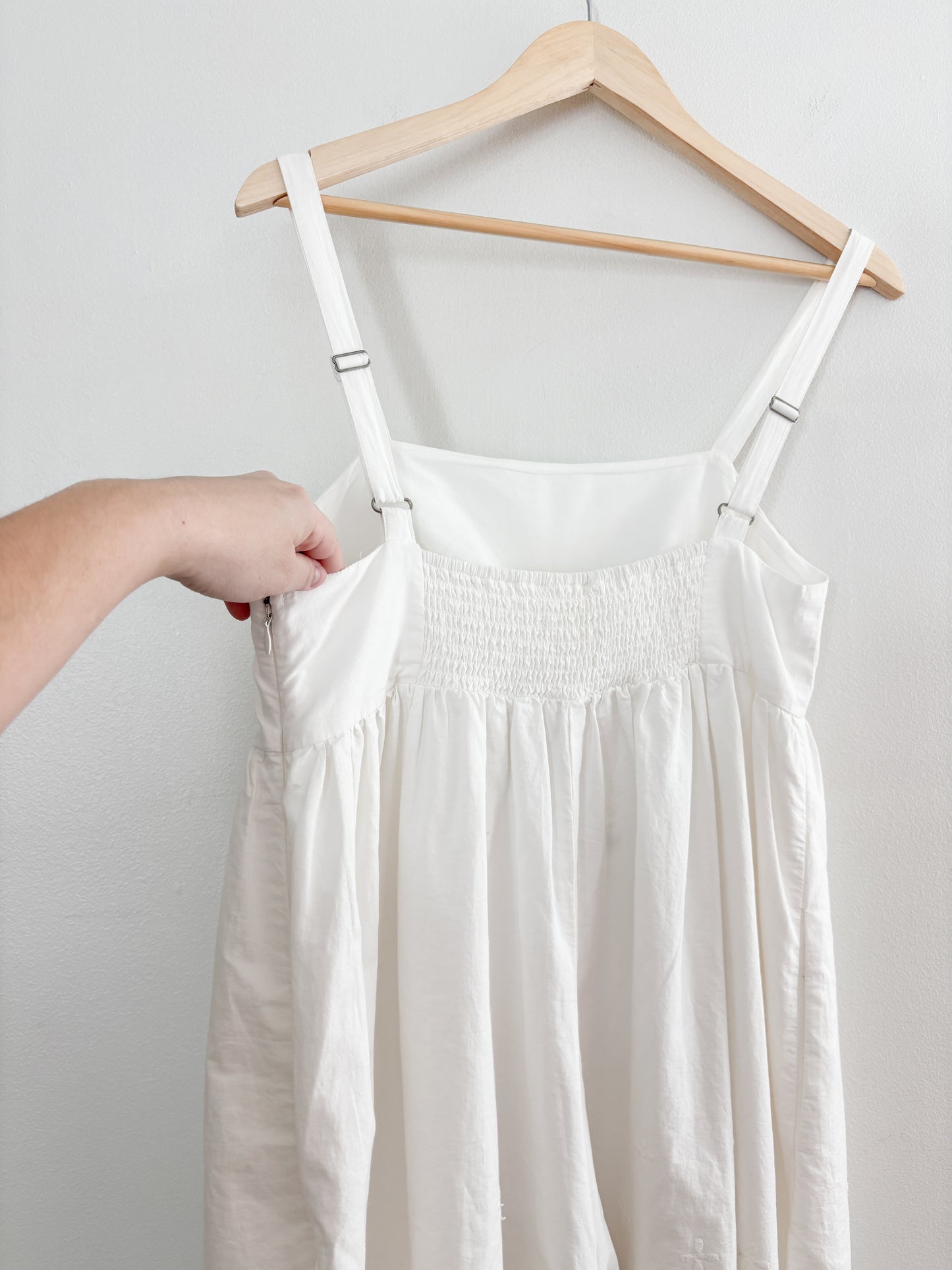 NWT Maeve (Anthropologie) White Eyelet Romper (M)