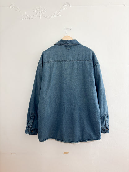 Levis Denim Sherpa Lined Shacket (XXL)