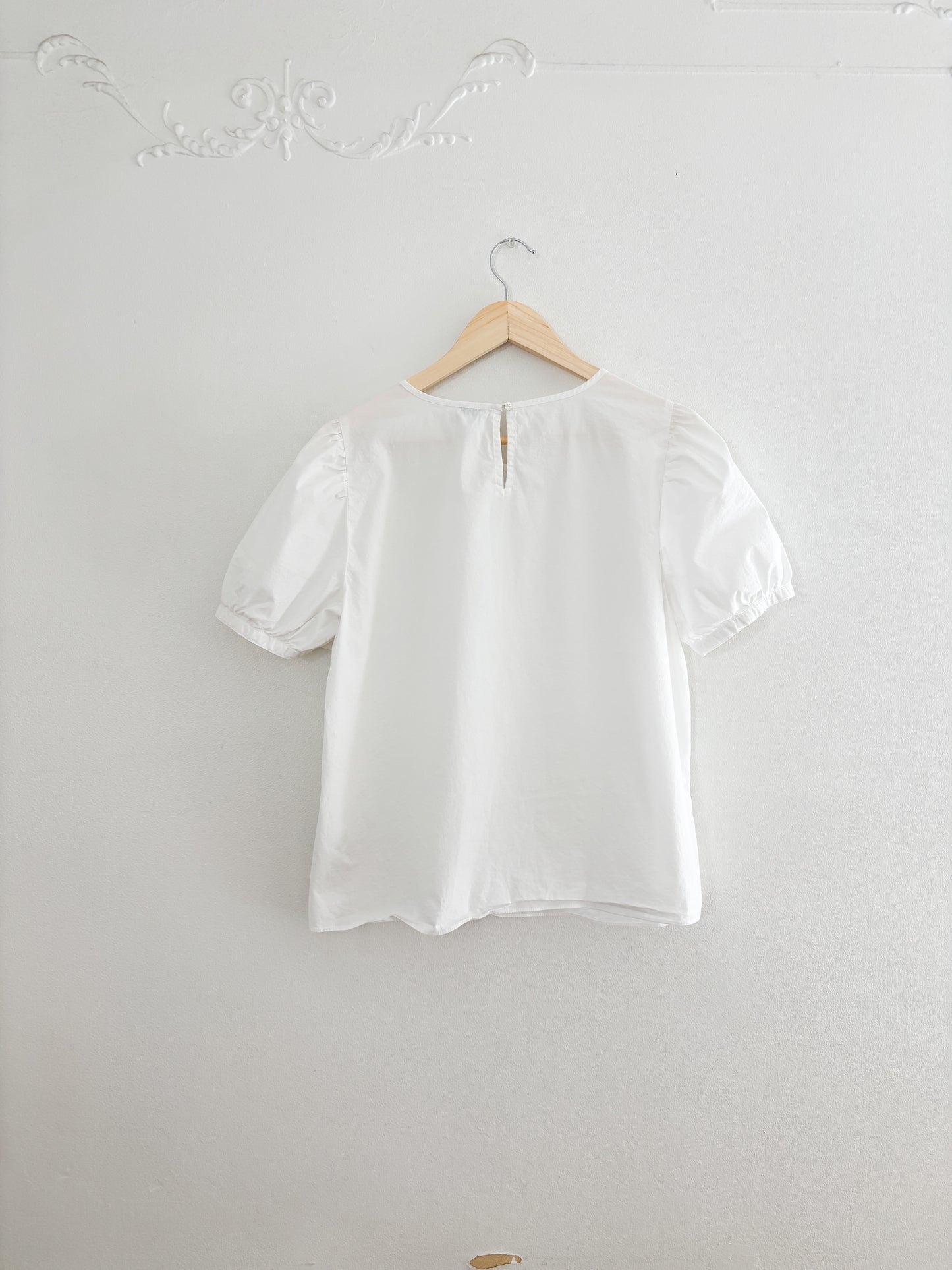J Crew Puff Sleeve Blouse (M)