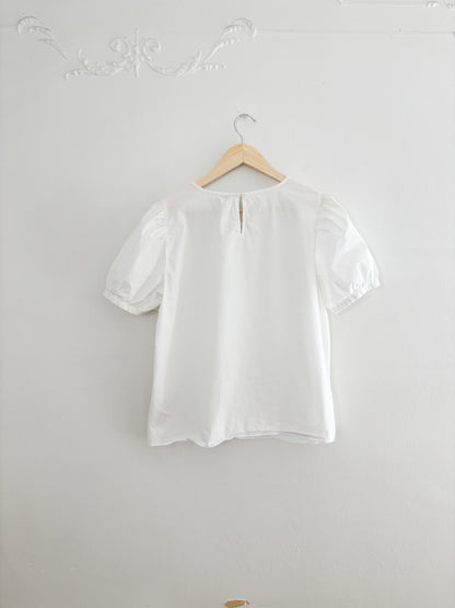 J Crew Puff Sleeve Blouse (M)