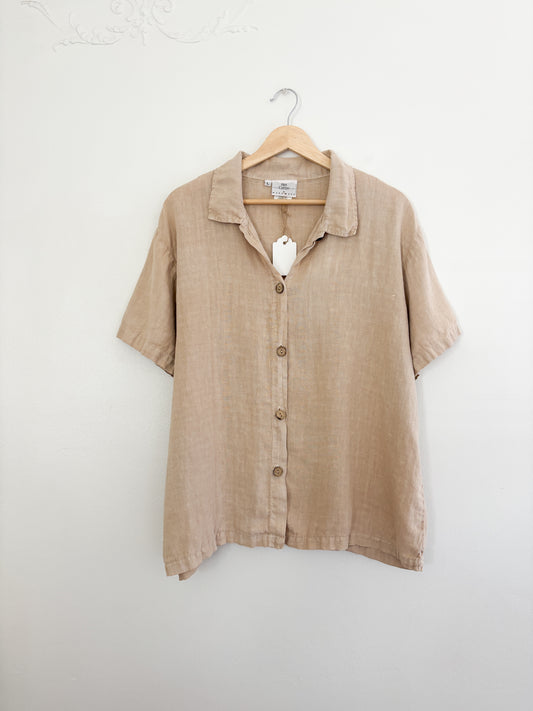 Vintage Hot Cotton Button Up (L)