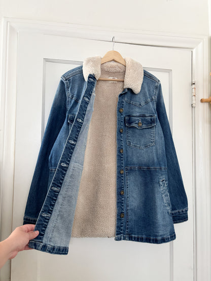 Shyanne Sherpa Denim Jacket (M/L)