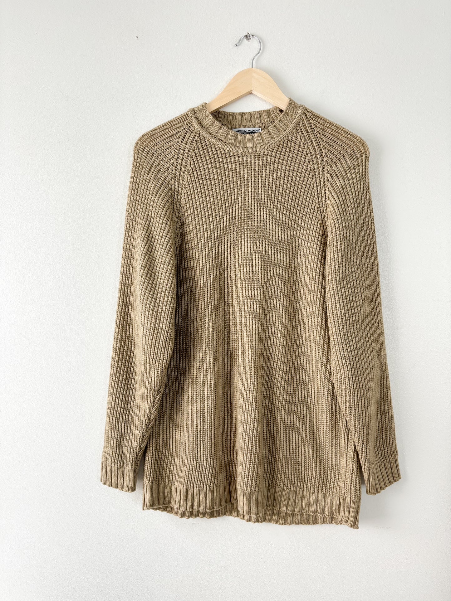 Vintage Acrylic Knit Sweater