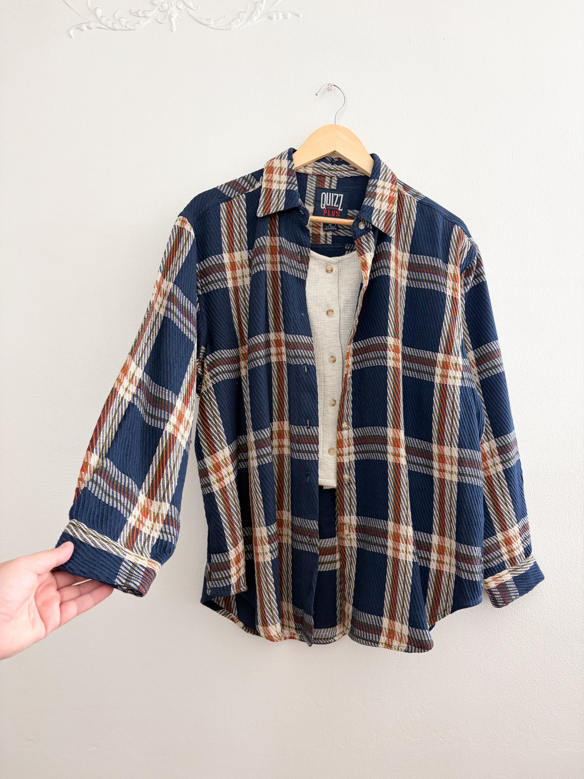 NWT Deadstock Vintage Plaid Flannel (XL)
