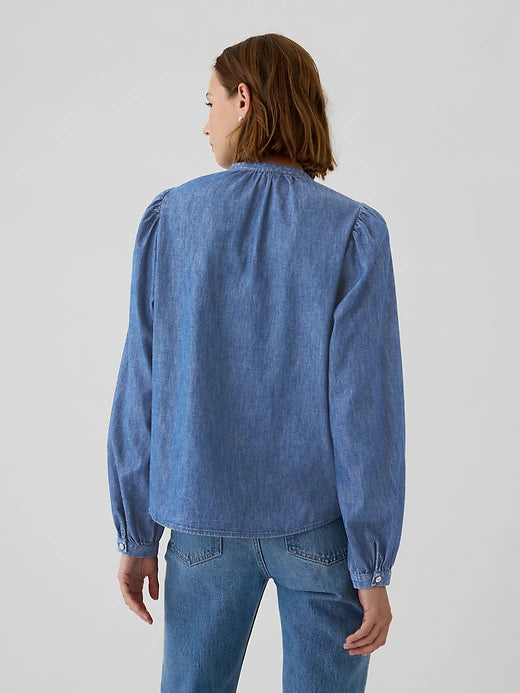 Gap Denim Blouse (L)