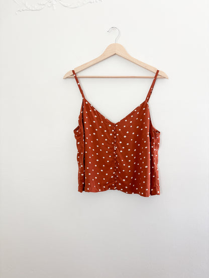 Madewell polka dot tank (S/M)