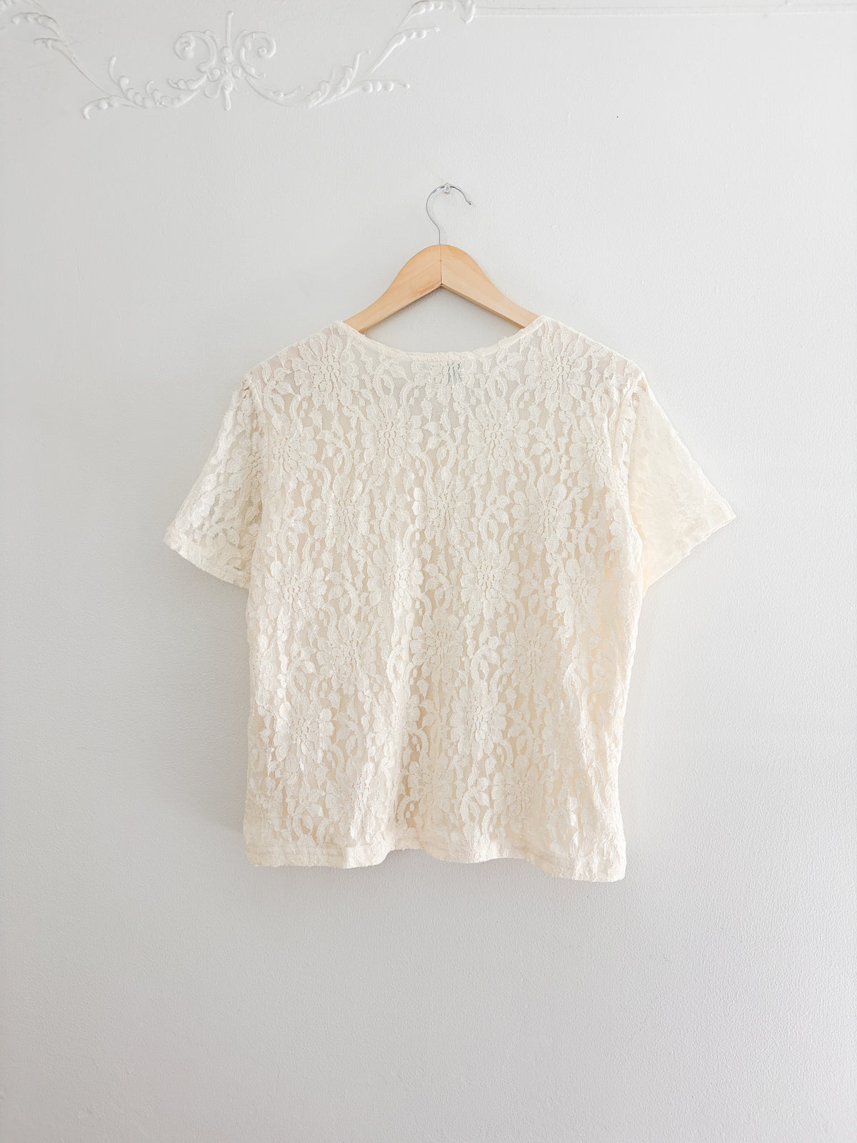 Vintage Lace Top (XL)