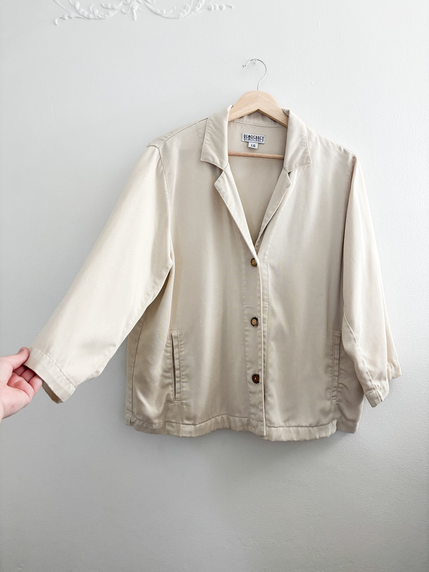 Vintage Light Weight Shacket (L)