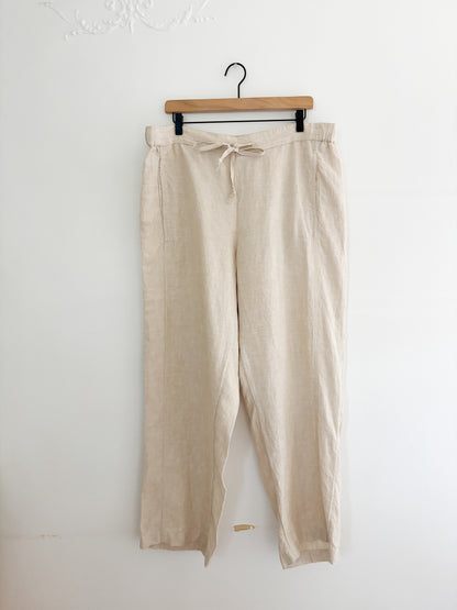 NWT Coldwater Creek Linen Pants (XL)