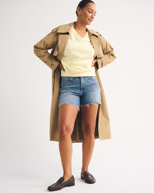 Abercrombie High Rise Dad Short (32)