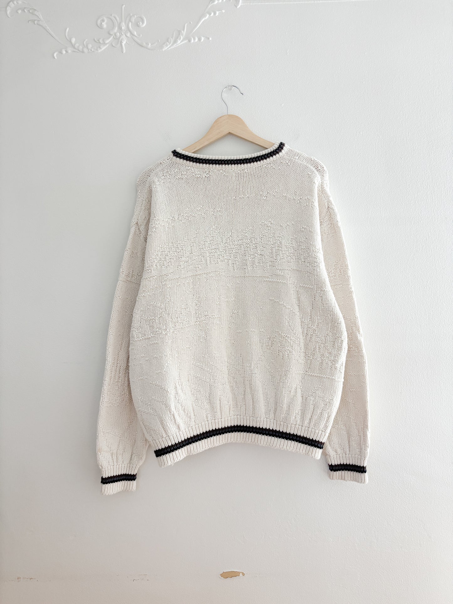 Vintage Lab Embroidered Sweater (L)