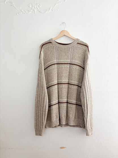 Haggar Plaid patterned sweater (XL)