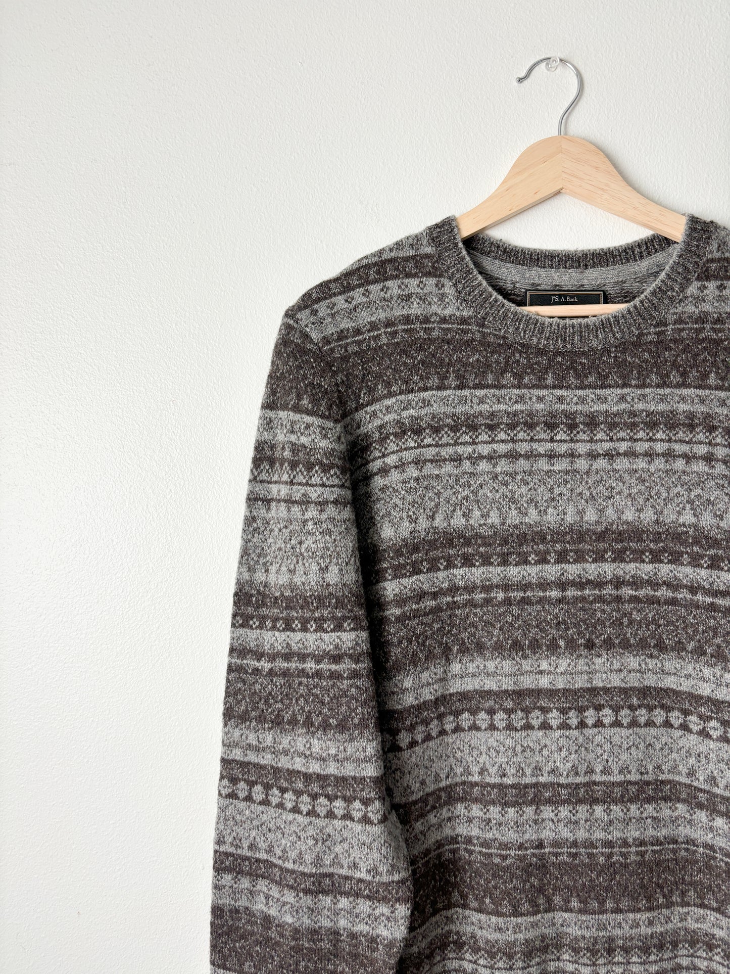 Vintage Patterned Sweater