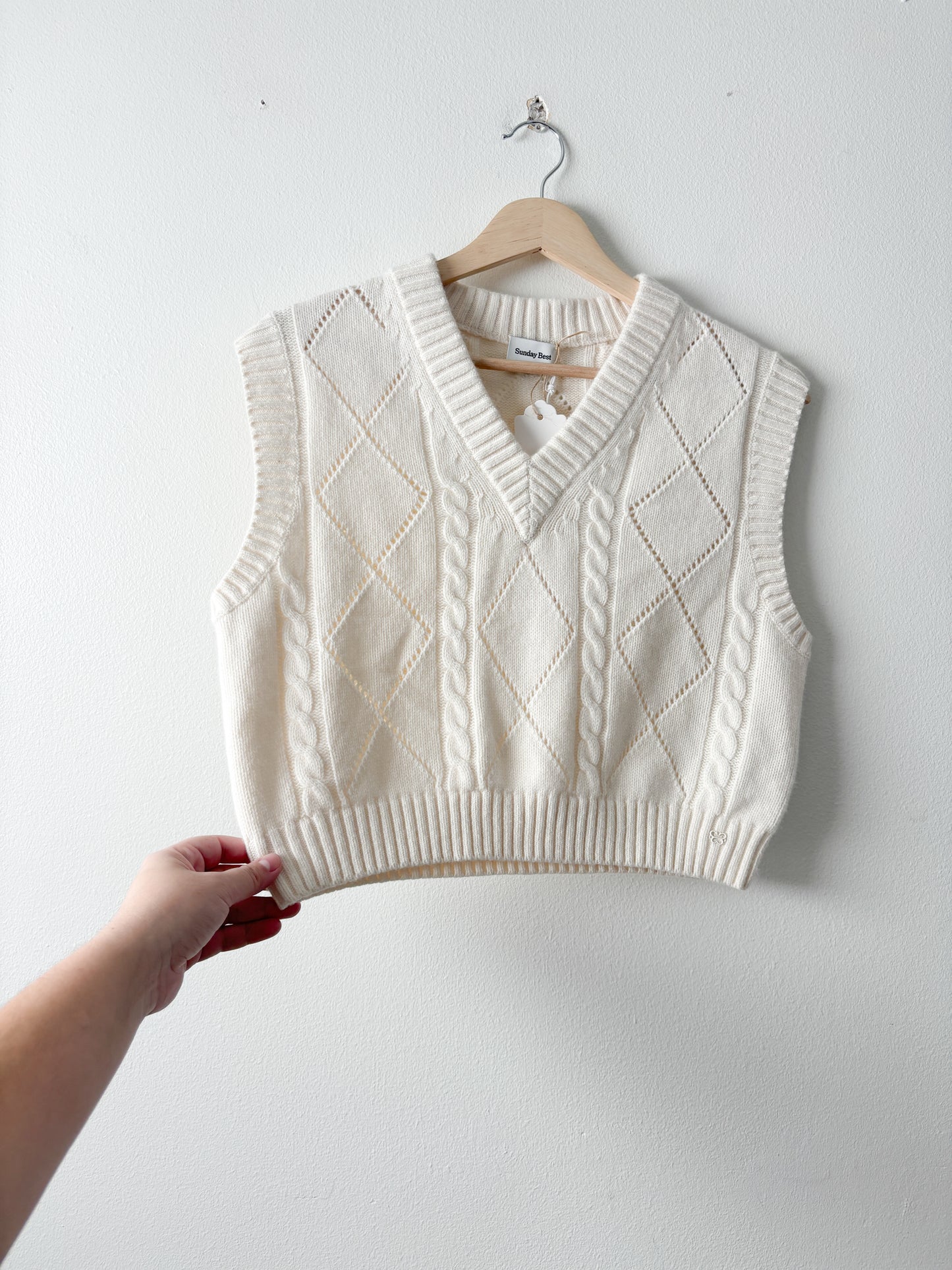 NWT Sunday Best Winston sweater vest