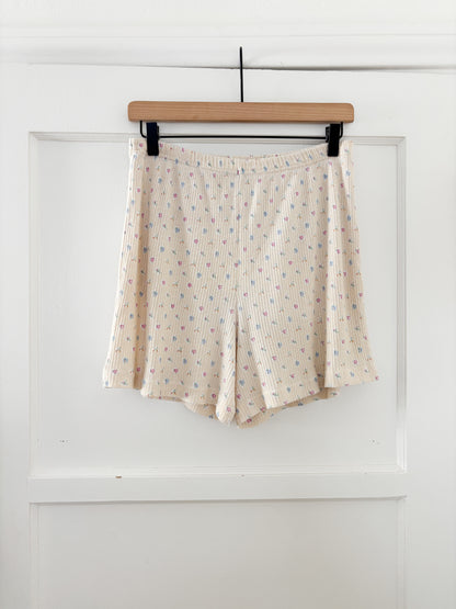 Floral Lounge Shorts (S)
