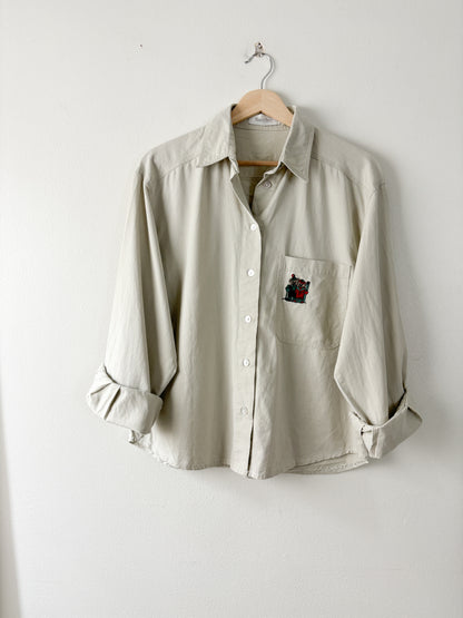 Vintage Teddy Ski button up