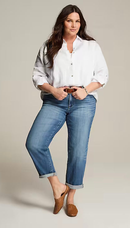 J Jill Linen Button Up (L)