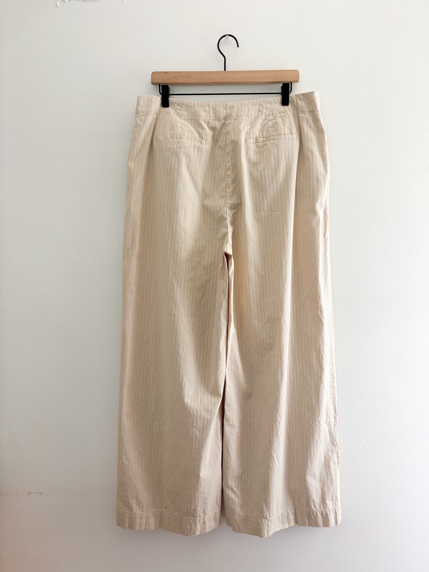Striped Wide Leg Pants (34”)