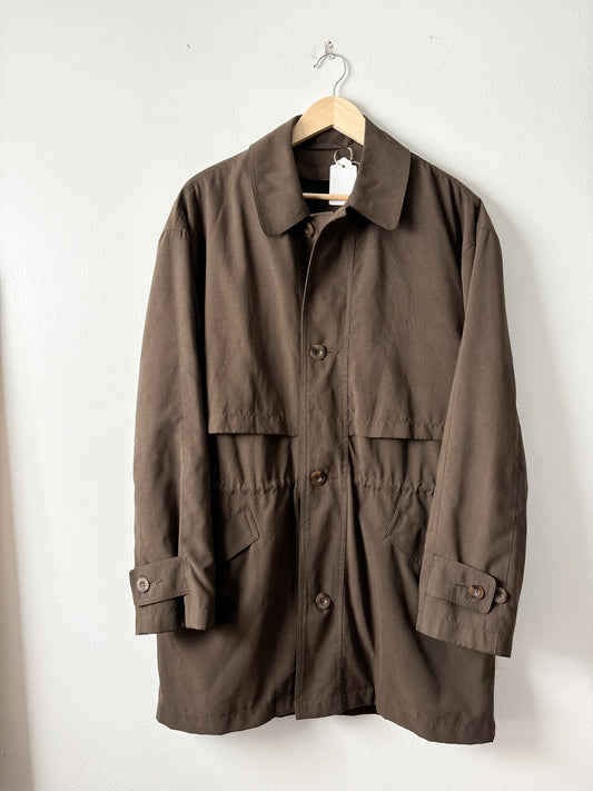 Vintage Brown Trench Coat