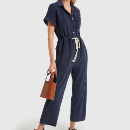 Alex Mill Benny Terry Cloth Jumpsuit (S)