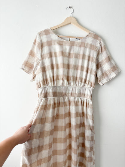 NWOT Polagram Plaid Dress