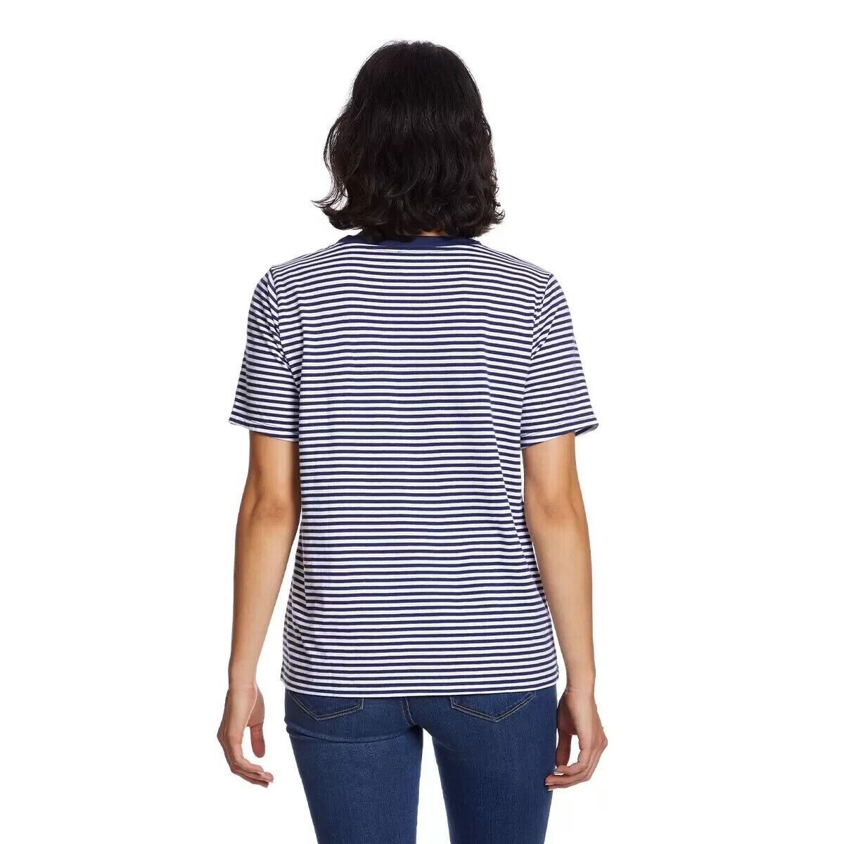 Ella Moss Striped Tee (L)