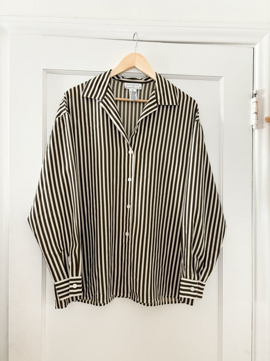 Vintage Striped Button Down (12)